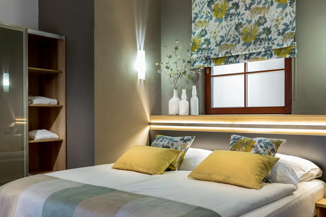 Pokój w Wine Wellness Hotel Amande w Hustopečach, noclegi na wyjeździe grupowym na Morawy